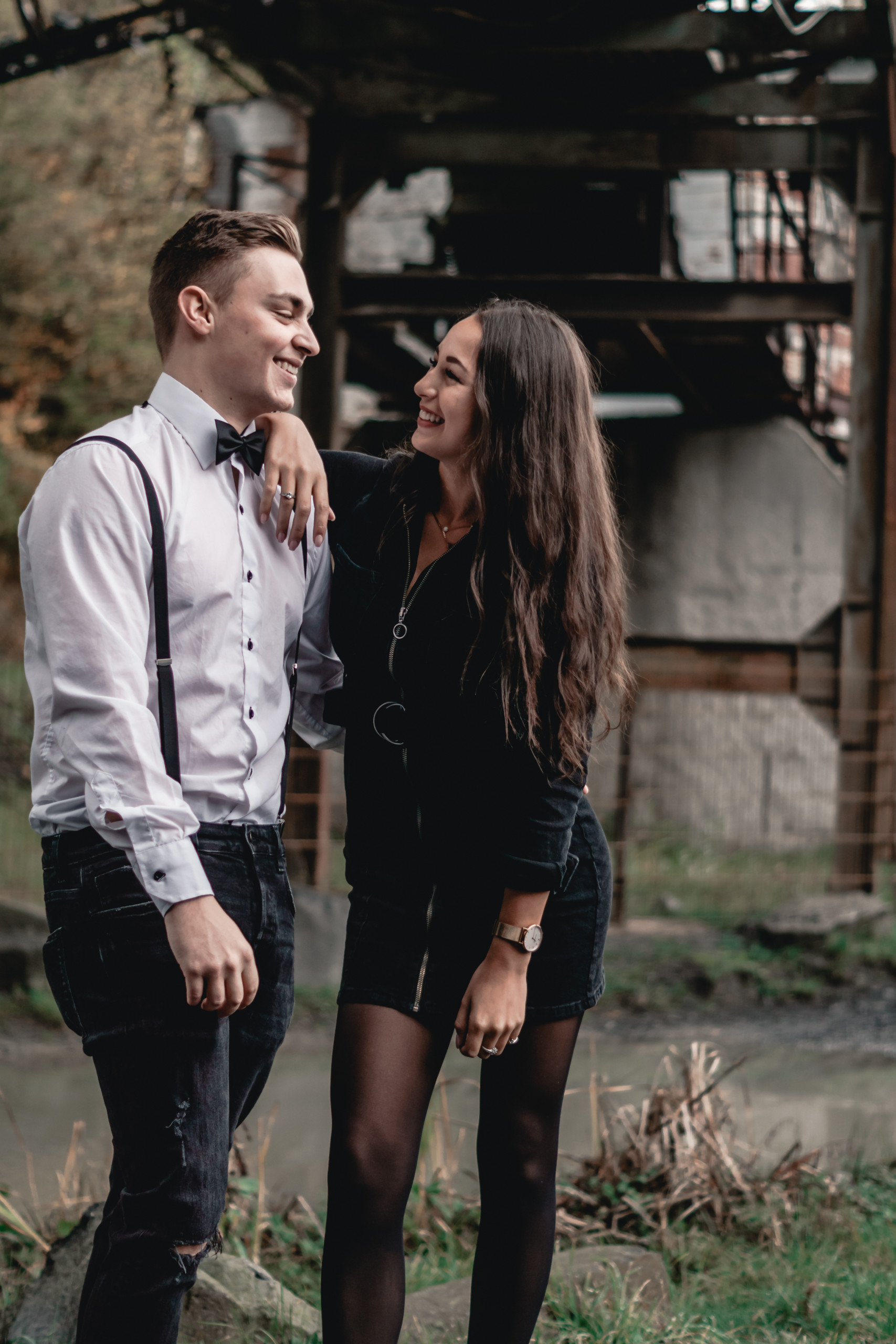 Shooting René und Geena Paar Hochzeit Fotografie