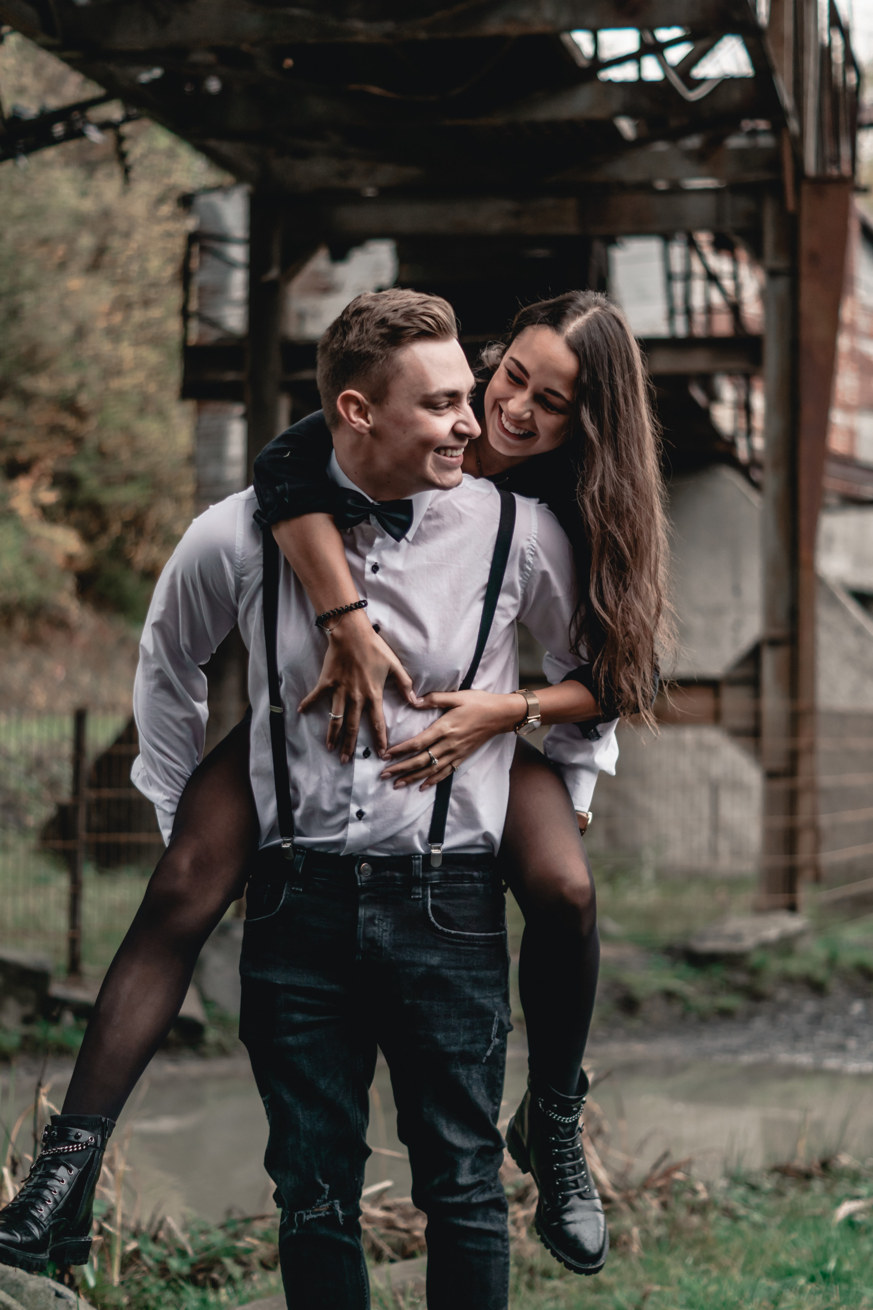 Shooting René und Geena Paar Hochzeit Fotografie