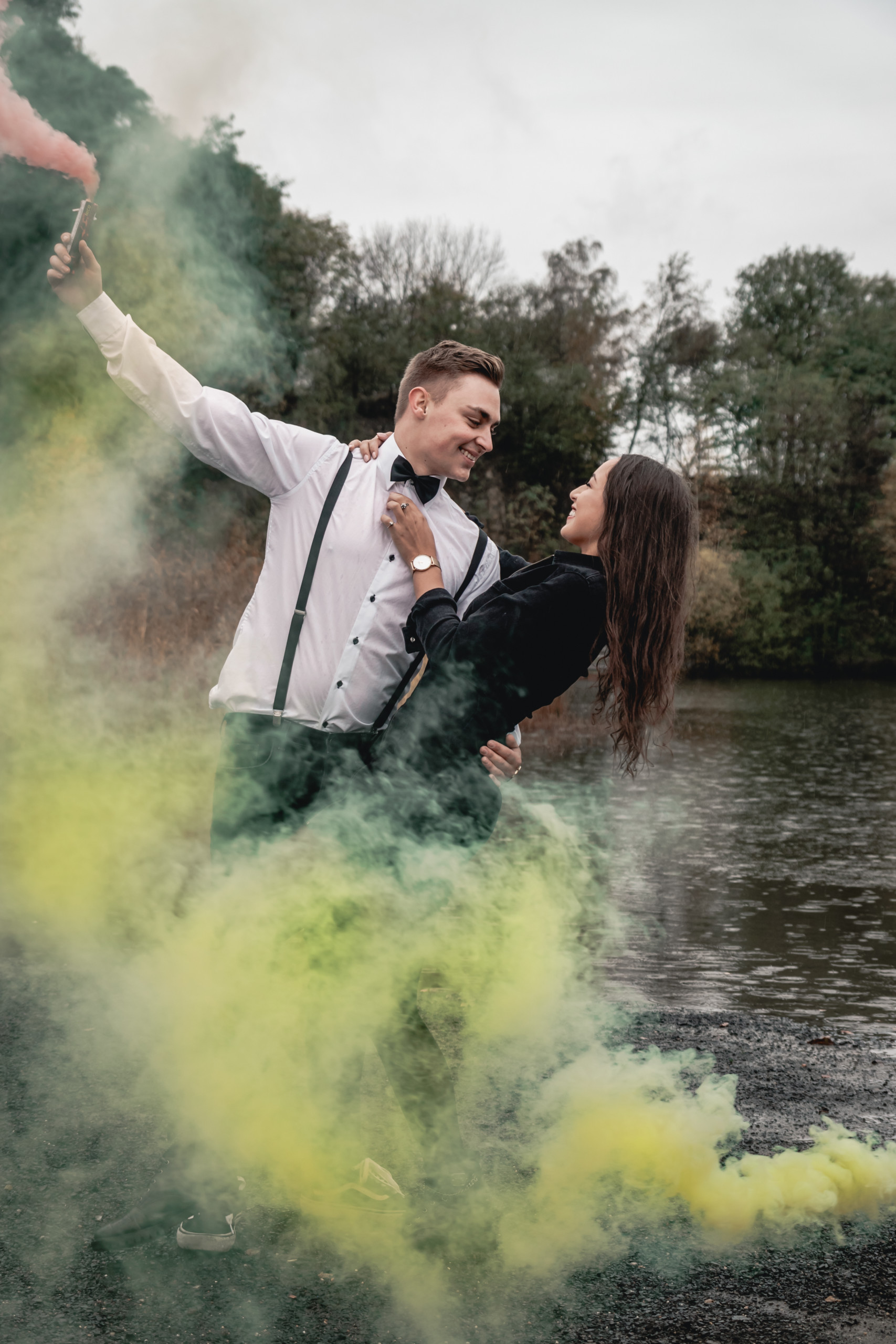 Shooting René und Geena Paar Hochzeit Fotografie