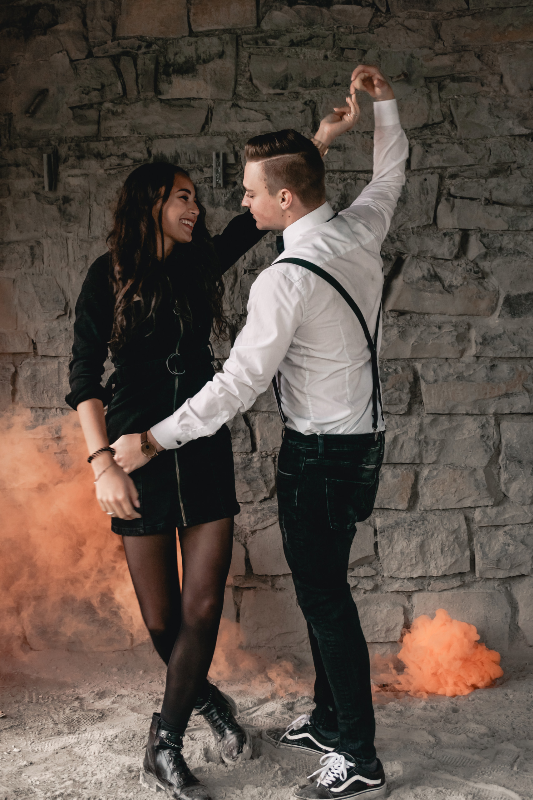 Shooting René und Geena Paar Hochzeit Fotografie